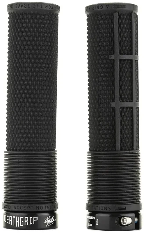 Image of DMR BRENDOG DeathGrip without Flange THIN Black - Cycles UK