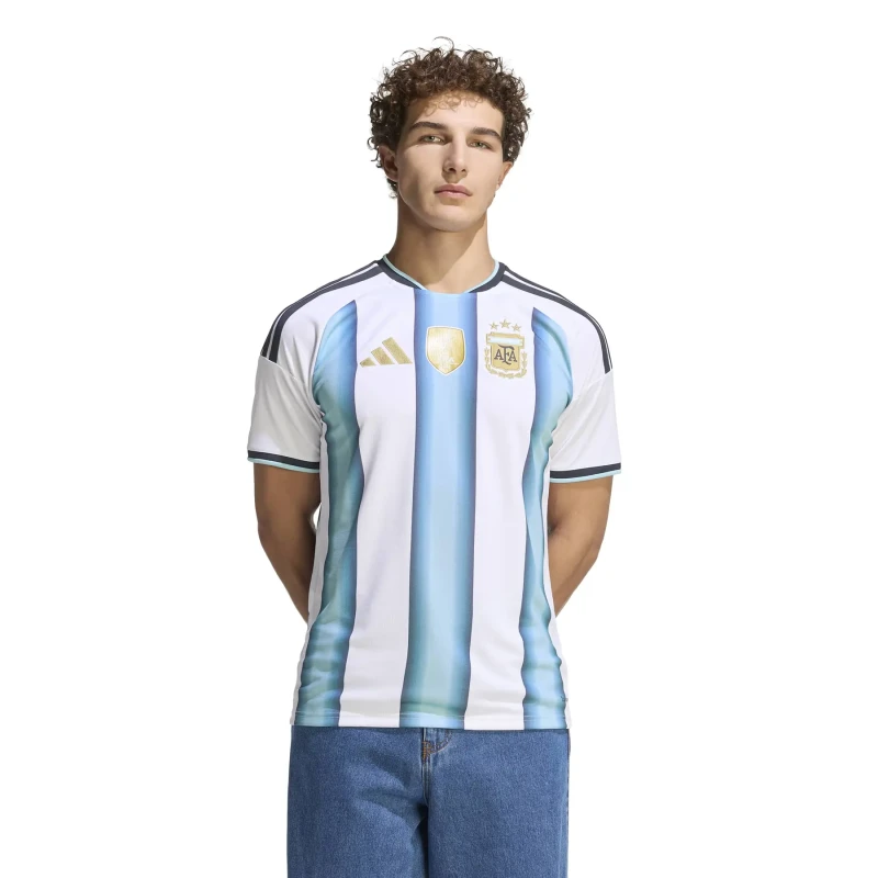Image of Adidas Argentina Home Shirt Coupe du Monde 2026 Blanc Male 2XL JM8396