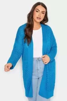 Image of Pointelle Longline Cardigan