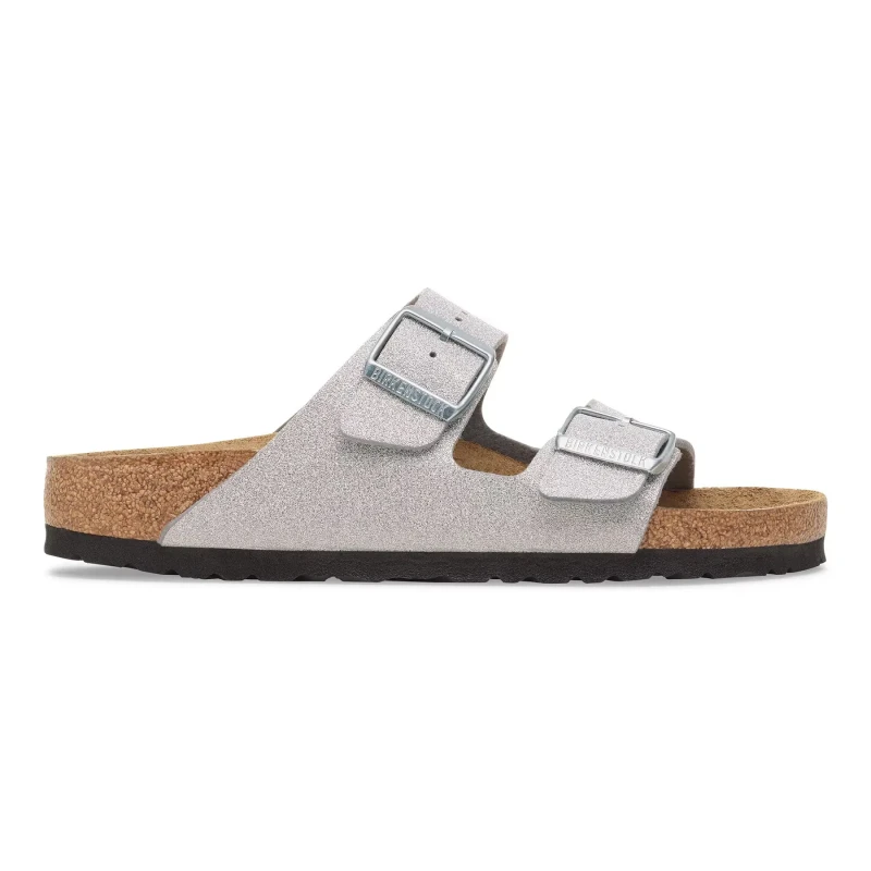 Image of Birkenstock Womens sandals Birkenstock Arizona BS Synthetik Gris Female 42 Etroit