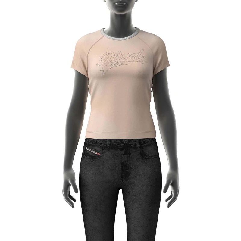 Image of Diesel T-Vincie T-Shirt Pink female XS