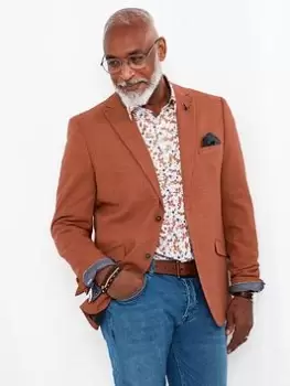 Image of Joe Browns Sunset Blazer - Red, Size 48, Men