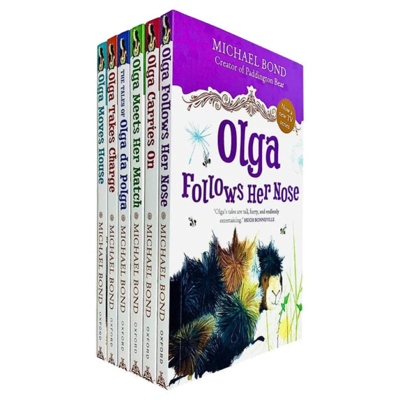 Image of Olga Da Polga Series 6 Book Set By Michael Bond Michael Bond Books