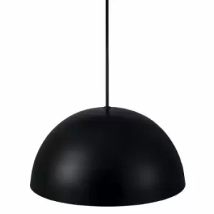 Image of Nordlux Ellen 30cm Dome Pendant Ceiling Light Black, E27