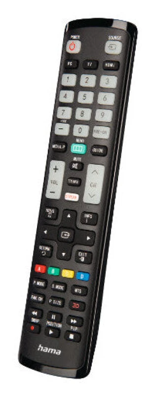 Image of Hama Hama 00221060 remote control IR Wireless TV Press buttons 00221060