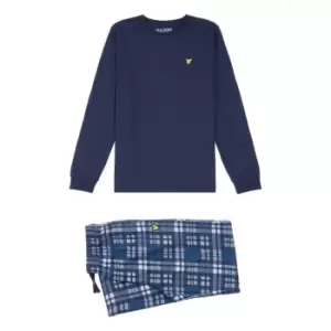 Image of Lyle and Scott Lounge Set - Blue