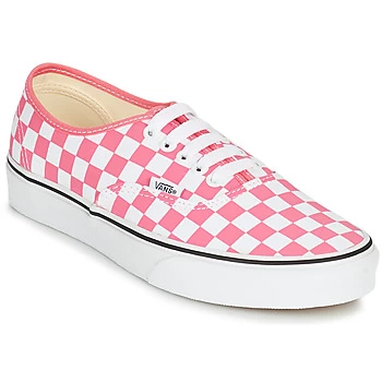 Image of Vans AUTHENTIC womens Shoes Trainers in Pink,4.5,5,6,6.5,7.5,8,3,7,5.5,4