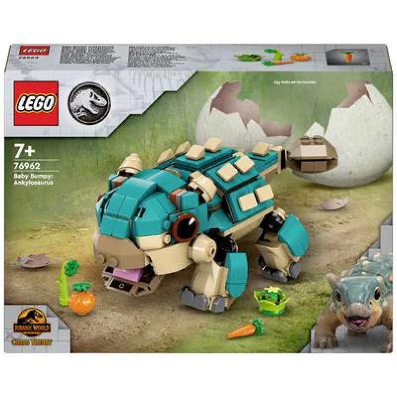 Image of LEGO LEGO Jurassic World Baby Bumpy: Ankylosaurus Toy Set 76962