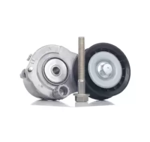 Image of RIDEX Tensioner Pulley 310T0400 Tensioner Pulley, v-ribbed belt OPEL,CHEVROLET,VAUXHALL,ANTARA,CAPTIVA (C100, C140),ORLANDO (J309),CRUZE (J300)