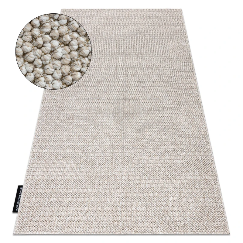 Image of RugsX Casablanca Loop Rug in Beige Size: 80cm x 150cm Beige Unisex 80cm x 150 cm