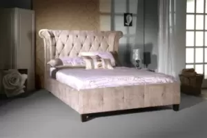 Image of Limelight Epsilon 4ft6 Double Mink Fabric Bed Frame