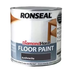 Image of Ronseal Diamond Anthracite Satin Floor Paint 2.5L