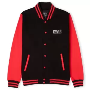 Image of Venom and Carnage Varsity Jacket - Black/Red - S