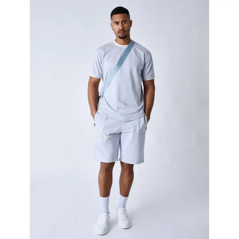 Image of Project X Paris Shorts with contrasting logo band Project X Paris Bleu Male L