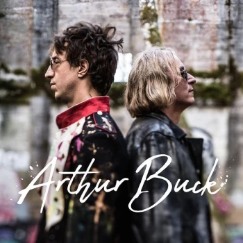 Image of Arthur Buck - Arthur Buck Limited Edition Blue & Red Split Vinyl