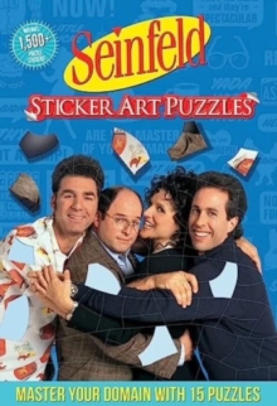 Image of Seinfeld Sticker Art Puzzles Paperback / softback