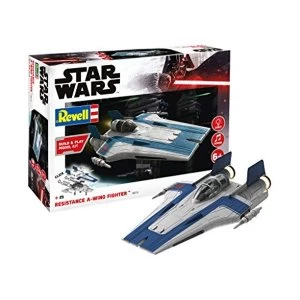 Image of Resistance A-Wing Fighter Blue (Build & Play) Revell Model Kit