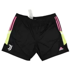 Image of 2022-2023 Juventus Training Shorts (Black-Magenta)