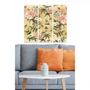 Image of MDF50167567 Multicolor Decorative MDF Painting (3 Pieces)