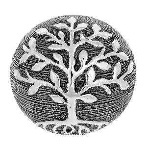 Image of Tree of Life Decor Ball Gunmetal Ornament