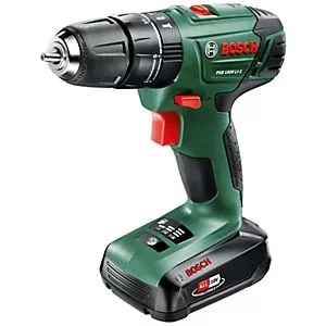 Image of Bosch PSB 1800 Li-2 18V 1.5Ah V-A Cordless Hammer Drill with Spare Battery