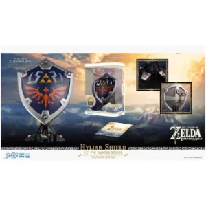Image of First 4 Figures Legend of Zelda Breath of the Wild PVC Statue Hylian Shield Standard Edition 29 cm