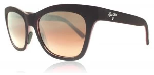 Image of Maui Jim Sweet Leilani Sunglasses Mauve Matte Rubber R722-13MR Polariserade 53mm