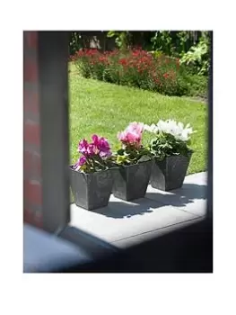 Image of Ivyline Pot Ella Black H40Cm D40Cm