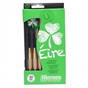 Image of Harrows Ireland 22g Darts - Black/Green