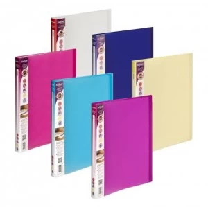 Image of Snopake Lite Display Book 40 Pockets A4 Astd PK12