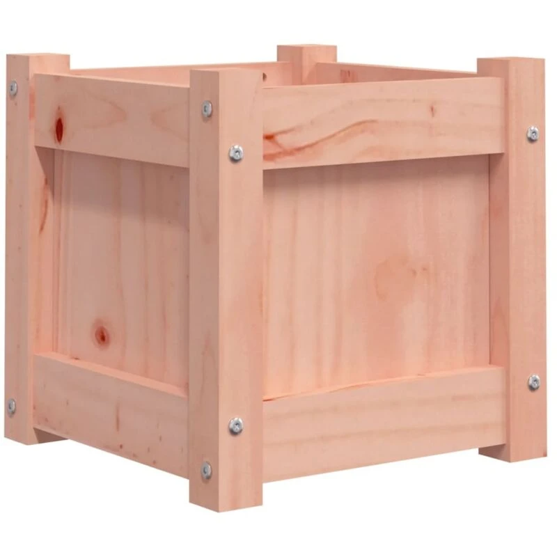 Image of vidaXL Garden Planter 31x31x31cm Solid Wood Douglas, Brown 837400