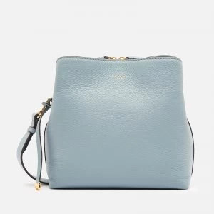 Image of Radley Womens Dukes Place Medium Compartment Cross Body Bag - Blue Heather