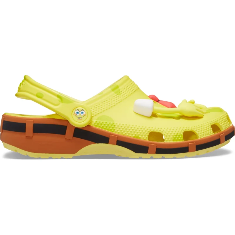 Image of Crocs Unisex SpongeBob Classic Clogs Banana W8/M7