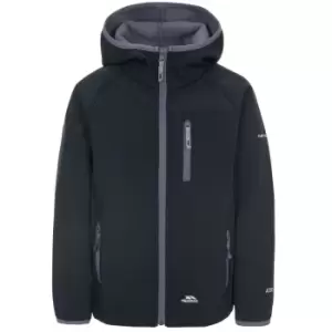 Image of Trespass Childrens/Kids Kian Softshell Jacket (2/3 Years) (Black)