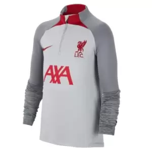 Image of Nike Liverpool Drill Top Juniors - Grey