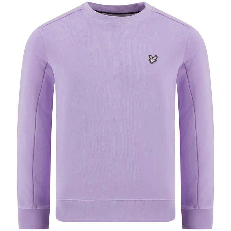 Image of Lyle & Scott Round neck sweatshirt Lyle & Scott Natural Dye Rose Male M
