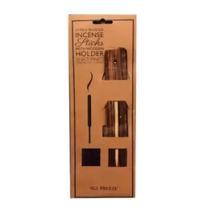 Image of 20 Fragranced Incense Sticks With Holder - Sea Breeze