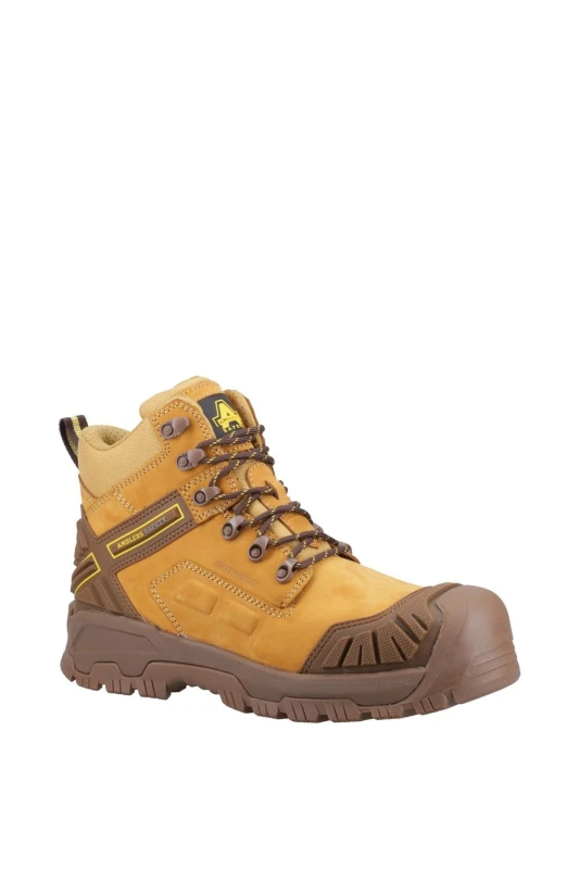 Image of Amblers 'Ignite' Waterproof Safety Footwear Camel