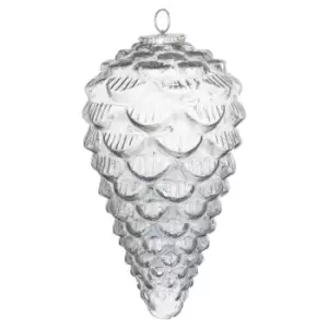Image of The Noel Collection Smoked Midnight Acorn XL Bauble