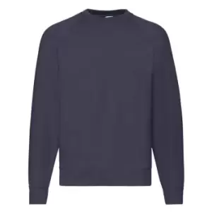 Image of Fruit of the Loom Mens Classic Sweatshirt (4XL) (Deep Navy)