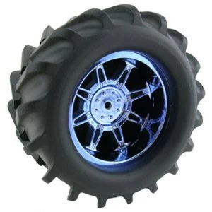 Image of Rpm Standard Width Maxx 'Monster Spider' Wheels (2) - Blue Chrome