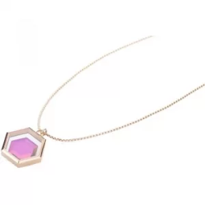 Image of Ladies STORM Rose Gold Plated Mimoza-X Necklace