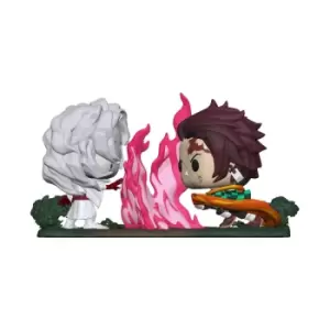 Image of Demon Slayer Tanjiro vs. Rui Funko Pop! Moment