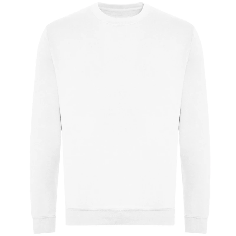 Image of AWDis AWDis Men Plain Sweatshirt in White Size: X-Small White XS Male 5059699653900