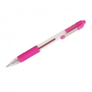 Image of Zebra Z Grip Pink 1.0mm Pen PK12