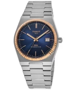 Image of Tissot PRX Powermatic 80 Blue Dial Steel Mens Watch T931.407.41.041.00 T931.407.41.041.00