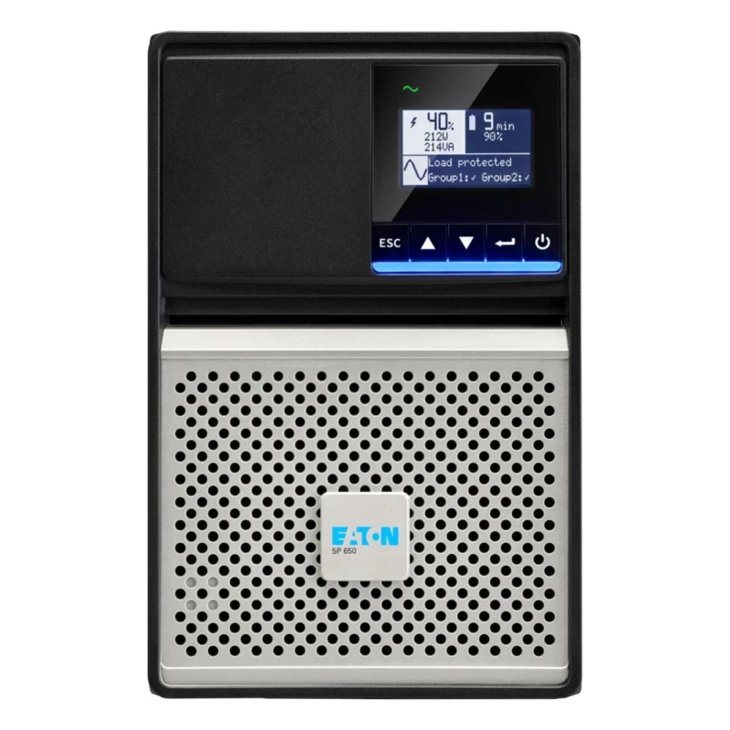 Image of Eaton Eaton 160 -294V Input Rack Mount Uninterruptible Power Supply, 650VA (520W), 5P650I 5P650IG2BS