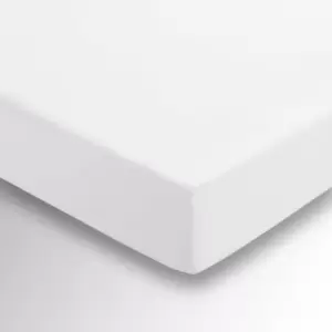 Image of Helena Springfield Brushed Cotton Kingsize Fitted Sheet, White