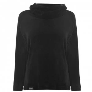 Image of Regatta Halia Velour Hoodie - Black