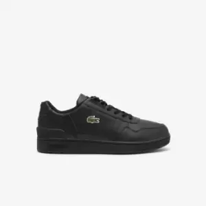 Image of Juniors' Lacoste T-Clip Synthetic Colour-Pop Trainers Size 5 UK Junior Black